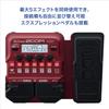 ZOOM Zoom B1X FOUR Bass Red with Pedal Multi-effector