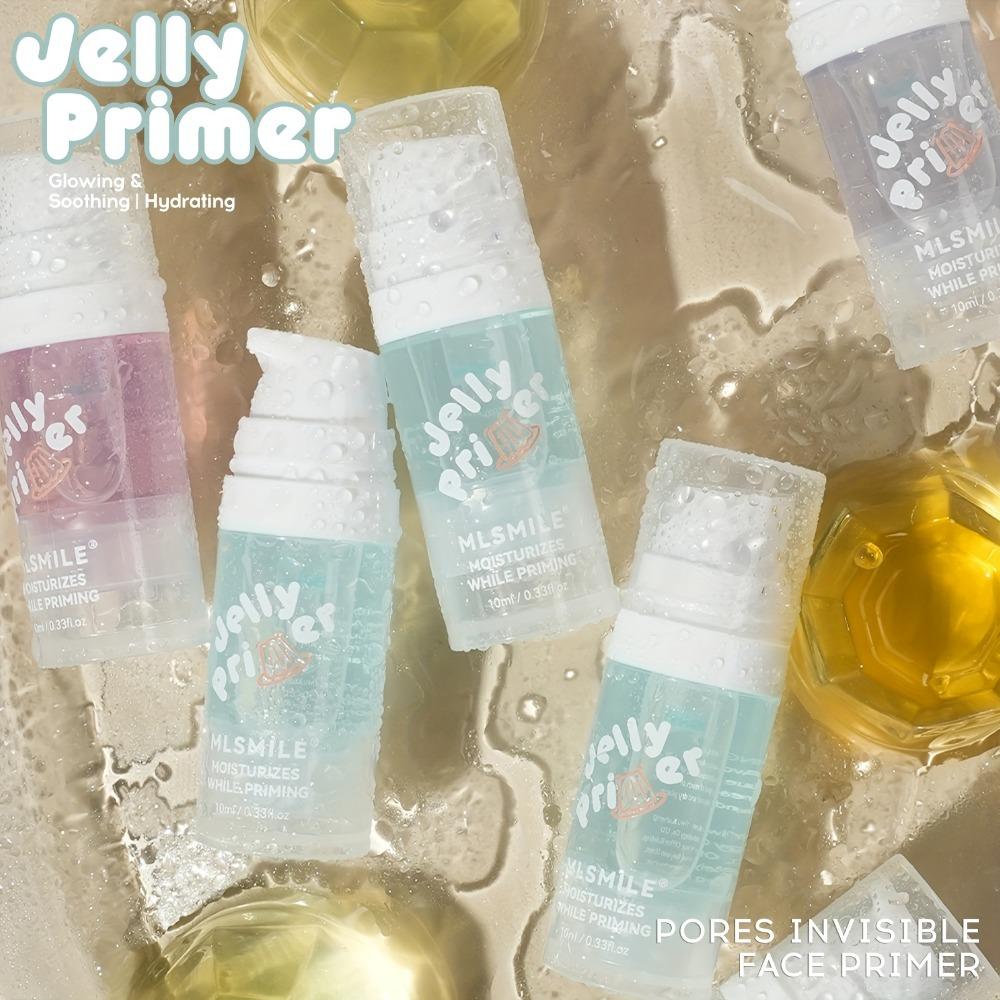 Прозрачный желеобразный праймер, основа под макияж, невидимая пора, контроль жирности, матовый финиш, стойкий макияж, гель-праймер перед макияжем