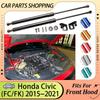 Газовые упоры капота для Honda Civic 10-го поколения FC FK 2015- Передние стойки капота Пружинные поршневые амортизаторы Цилиндры