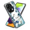For Xiaomi Redmi Note 13 Pro 4G/Poco M6 Pro 4G TPU Phone Case IMD Pattern Printing Back Cover