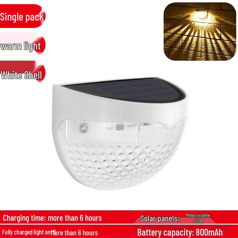Solar Waterproof Outdoor Lights – Automatic Dusk On for Garden, Lawn, Wall, and Fence Decoration.