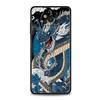 Чехол для телефона для Xiaomi Poco X6 X5 X4 Pro 5G X3 NFC F5 F4 M5 M4 M3 F3 GT C51 C50 C55 Черный Чехол Иллюзорный Цвет Китайский Дракон
