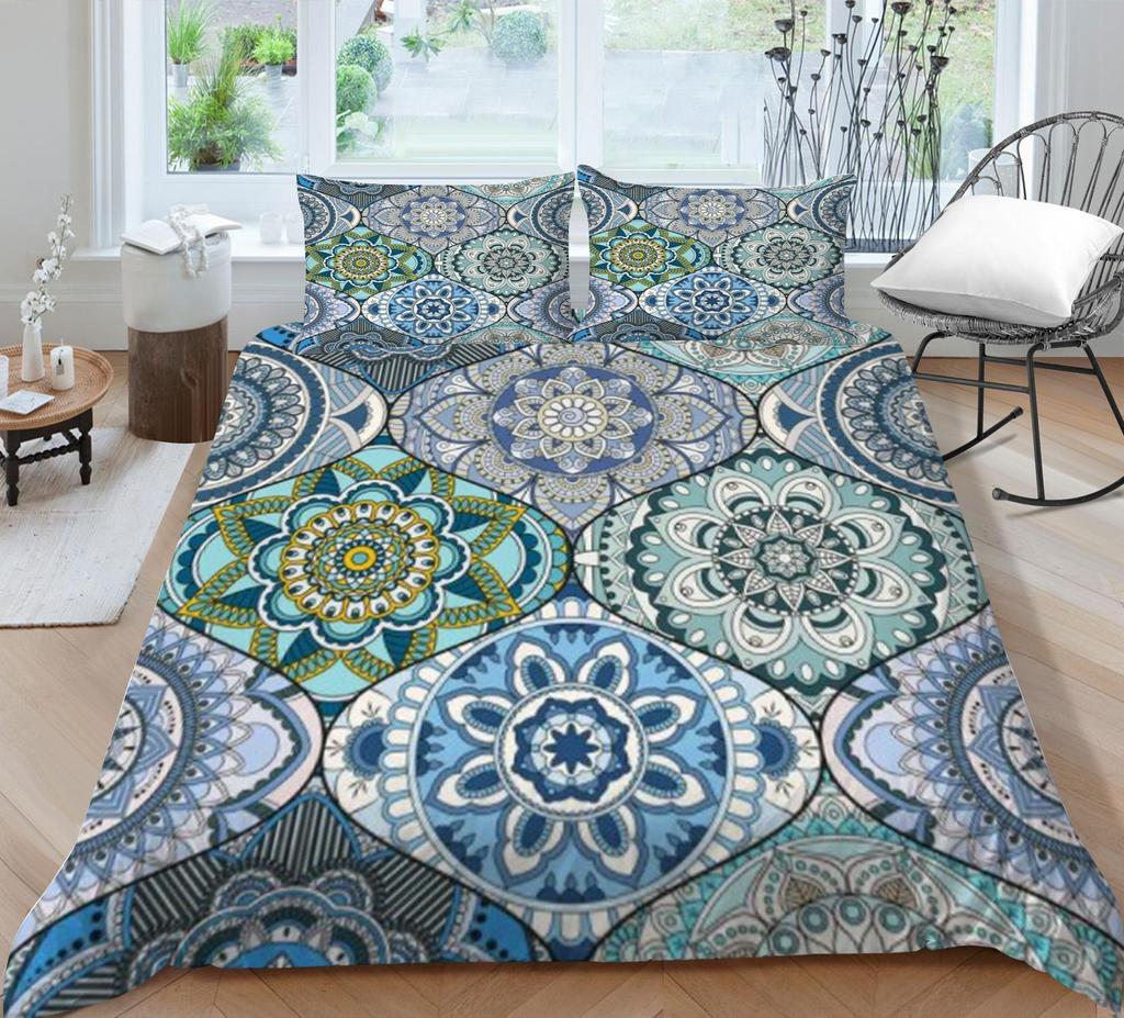 Bohemian Duvet Cover Bohemia Home Bedspreads King Size Bedding Highly Quilt Cover Luxury Bed Set Soft Bedding Cover