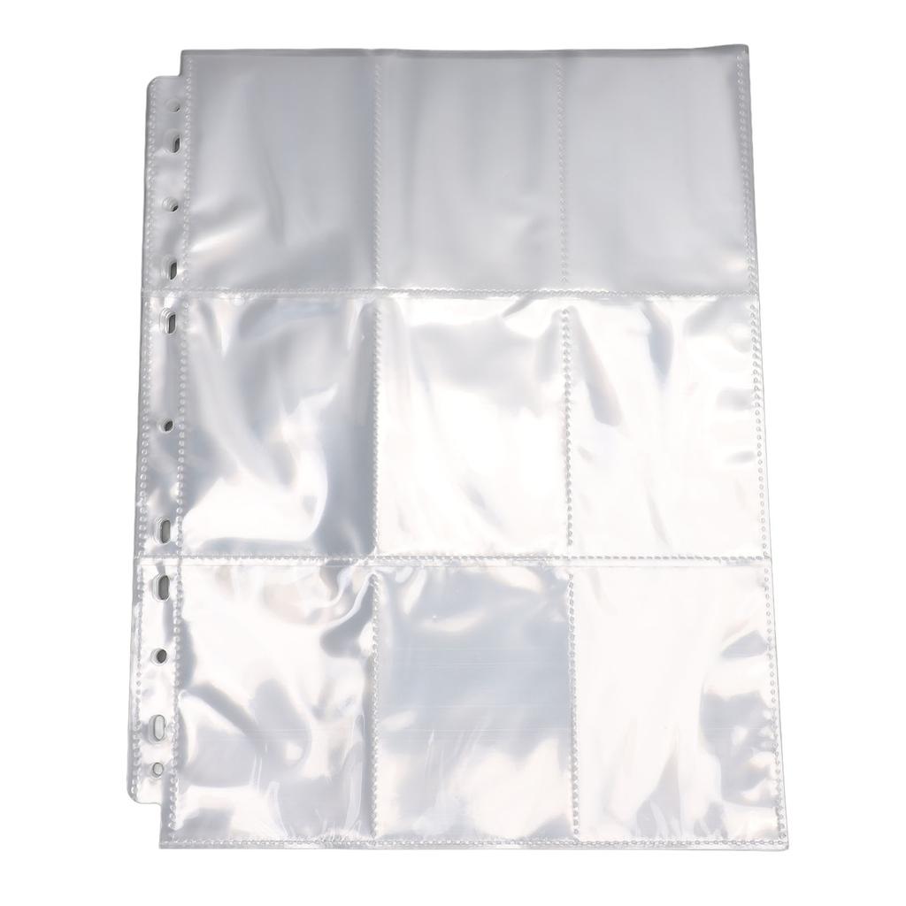 40 шт. конверты для торговых карточек, двухсторонние конверты для карточек, листы для переплета, прозрачная пластиковая страница для карточек