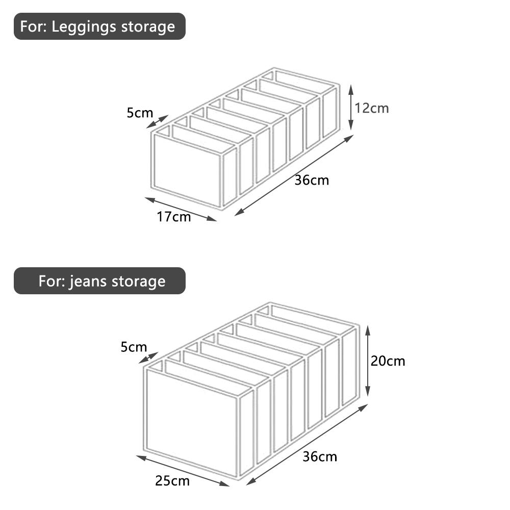 Джинсы, нижнее белье, бюстгальтер, носки, органайзер, ящик для хранения, шкаф, отделение для одежды, ящик, разделительная коробка для джинсов