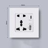 Power Supply 2100Ma Usb Socket International Panel 13A Uk Wall Type C Interface