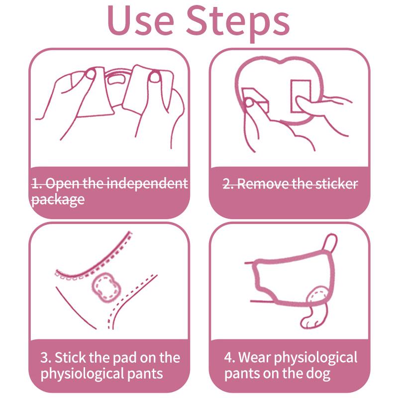 30 шт. подгузники для собак, подгузники для женщин, шорты для собак, трусики, подгузники для собак, женские гигиенические штаны, одноразовые физиологические штаны для собак