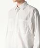 MUSINSA STANDARD [City Leisure] Lightweight Nylon Oversized Shirt [White]