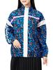 Relentless Stretch Woven Printed Jacket WJ13173 Serene Blue S [New Balance] Women's (SBU)
