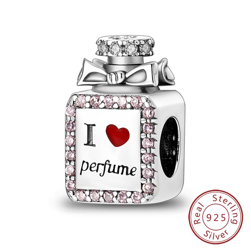 Шарм Медный Розовый Подвеска Шарм Подходит для Оригинального Шарм-Браслета Ожерелья Бусины DIY Ювелирные Аксессуары