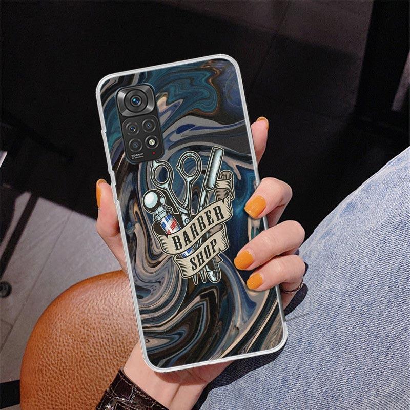 Hair Stylist Scissors Brush Phone Case For Xiaomi Redmi Note 15 14 13 12S 12 11 Pro Plus 14S 11S 11E 10 10S 11T 5G Personalized