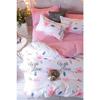 Double-sided Single Duvet Cover Set With Elastic Sheet