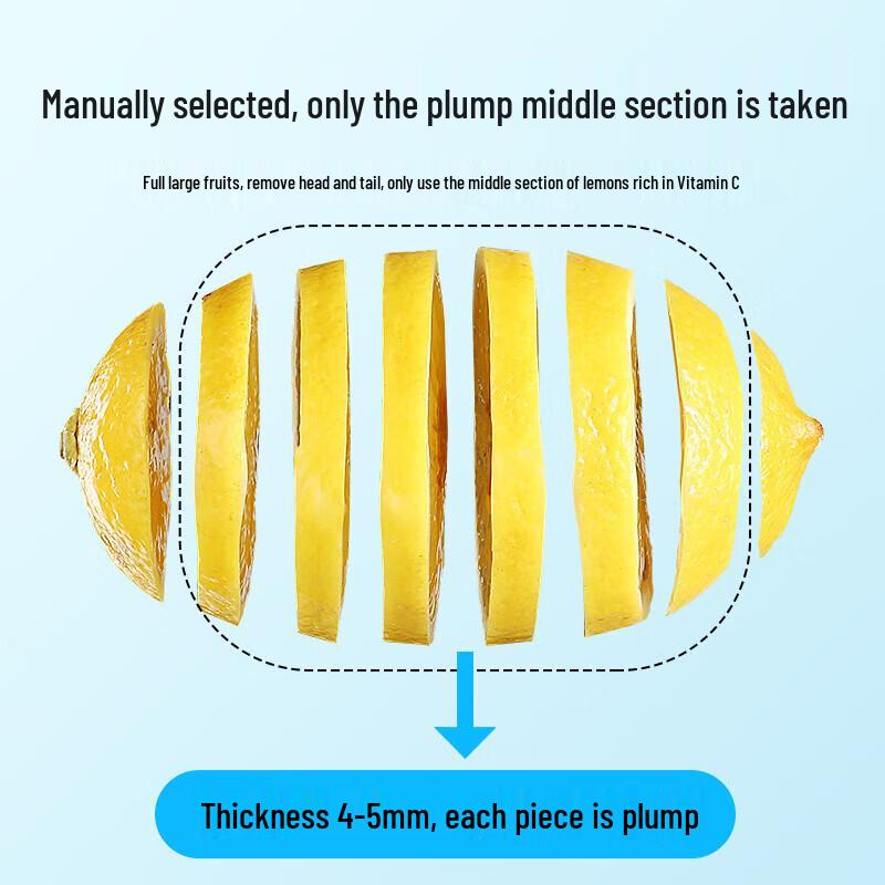 Qilixiang 100g Freeze-Dried Lemon Slices