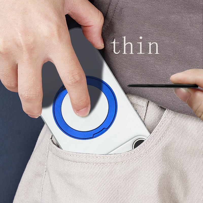 Magnetic Ring Holder Stand for Magsafe Iphone 17 Pro Max 17E 16E 16 Plus 15 14 13 12 11 Xs Mag Safe 360 Degree Rotating Bracket Phone Case Accessories