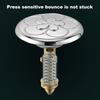 Pop-up Bathtub Stopper Drain 2-in-1 Brass Core Hair Catcher Strainer Bathroom Easy Installation Brass Core Wash Basin Sink Plug Drain
