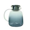 Grey Gradient Glass Cold Water Pitcher with Infuser