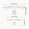 10Pcs Round Clear Floating Flower Vase Water Floating Flower Arranger  Home Office