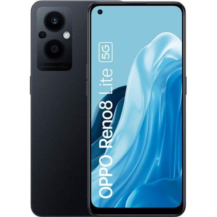 OPPO Reno8 Lite 5G 8Go/128Go Noir (Cosmic Black) Double SIM CPH2343