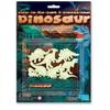 Wall Decoration - 4M - Phosphorescent - 3D Dinosaur - 8 Pieces