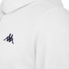 Kappa Vend Hooded, Mens White Sweatshirt