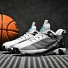 Men's Trend Air Cushion Basketball Shoes with Shock Absorption and High-quality Sports Shoes for Running