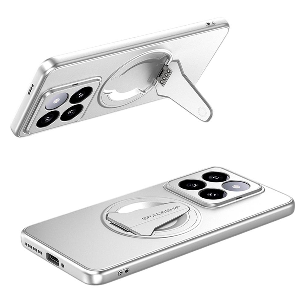 For Xiaomi 14 Pro Case Compatible with MagSafe Hidden Kickstand Skin-Feel Matte PC TPU Phone Back Cover