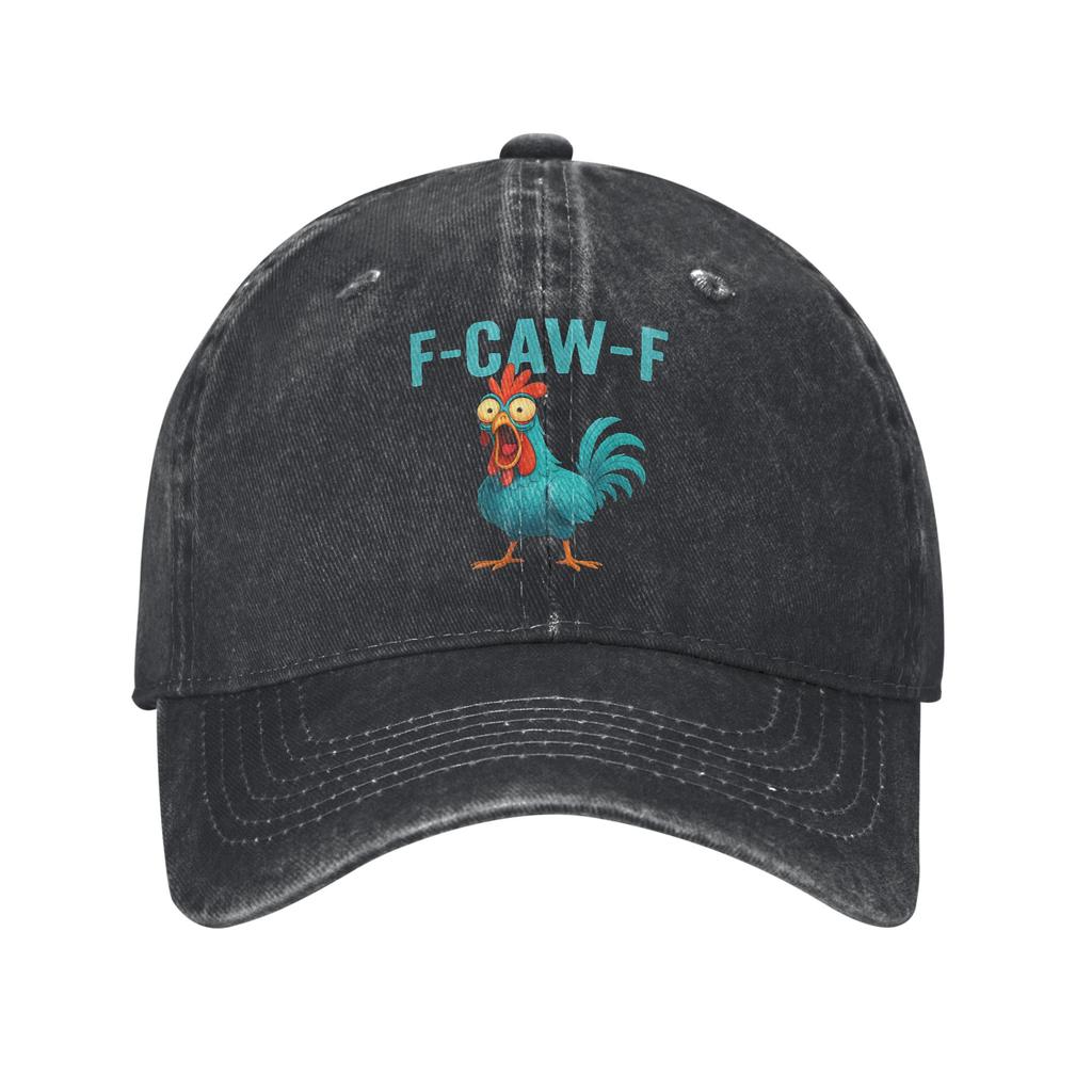Baseball Cap FCAWF Funny Rooster Chicken Summer Casual Trucker Hat Female Male Design Tennis Skate Hot Sale Snapback Cap