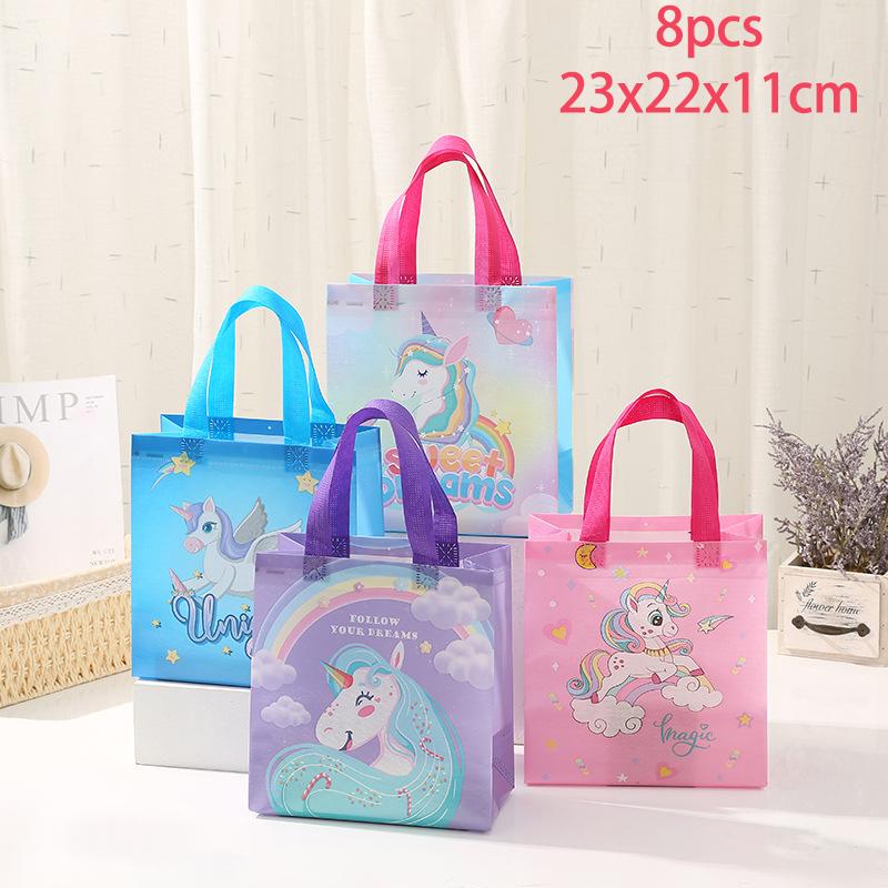 Украшение в виде единорога, одноразовый набор столовых приборов для вечеринки, товары для дня рождения в виде единорога, украшения для дня рождения девочки на первый день рождения