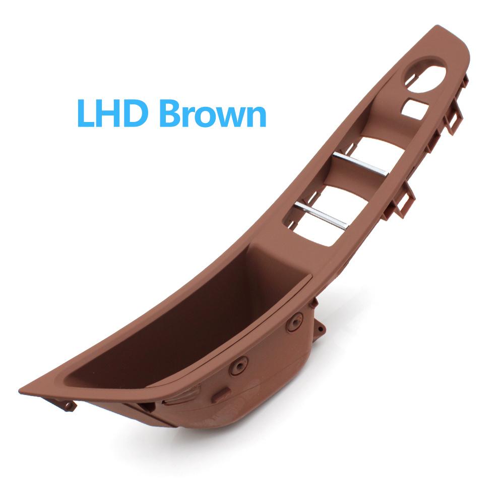 LHD RHD внутренняя дверная ручка подлокотник панель отделка без зеркала складная кнопка для BMW 5 серии F10 F11 F18 520 523 525 528