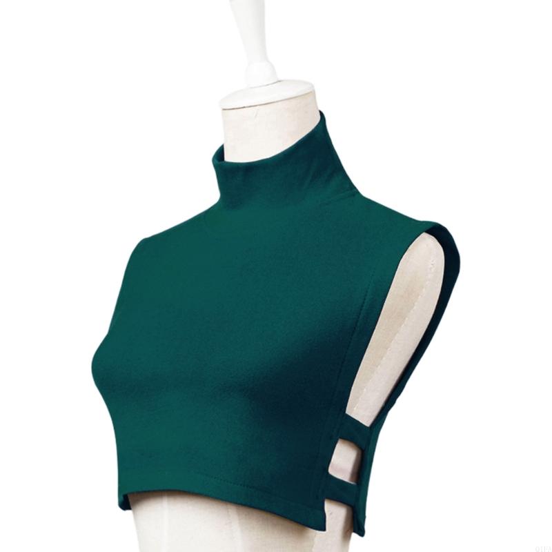 Q1FA Detachable Turtleneck Collar Sweater Collar Dickey Collar Turtleneck FalseCollar