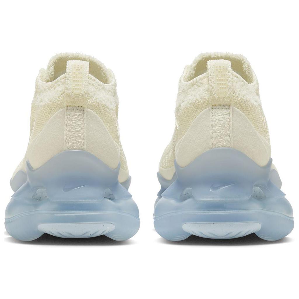 Nike Air Max Scorpion Flyknit Coconut Milk женские кроссовки кремовый кокос-молоко-белый светло-красное дерево-коричневый DJ4702-101