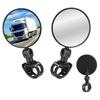 1 пара велосипедных зеркал заднего вида, более широкий обзор, вращающийся на 360 градусов универсальный велосипедный руль, зеркала заднего вида, аксессуары