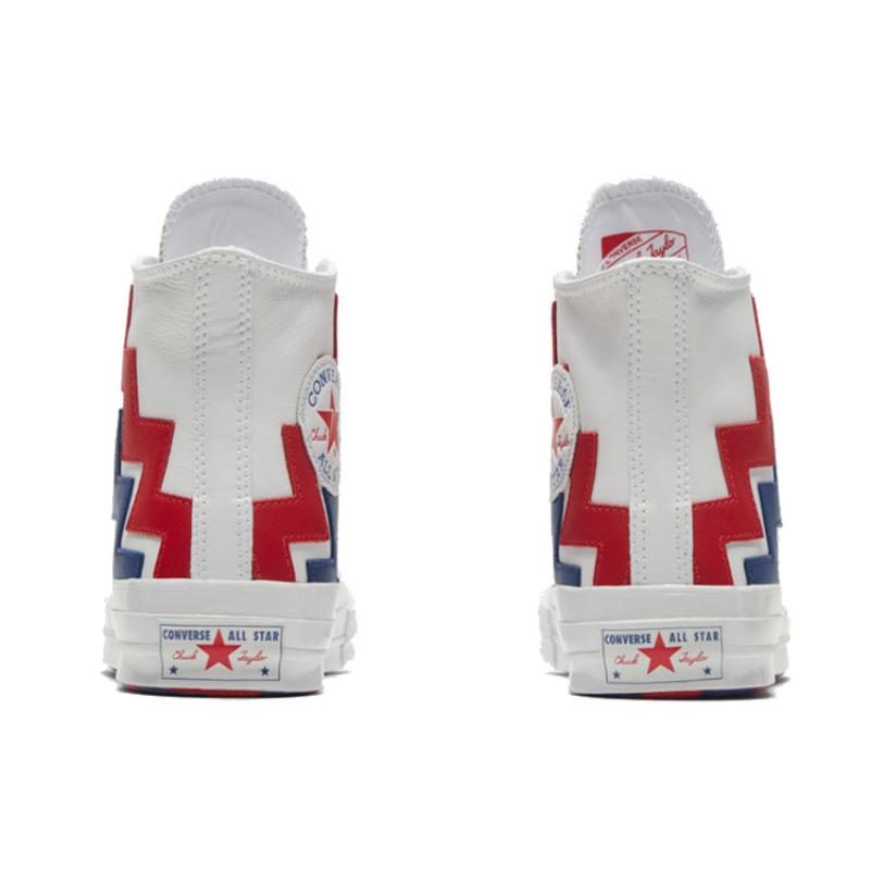 Converse All Star Chuck 70 Удобные и Повседневные Нескользящие и Износостойкие Высокие парусиновые кеды Женские Белые