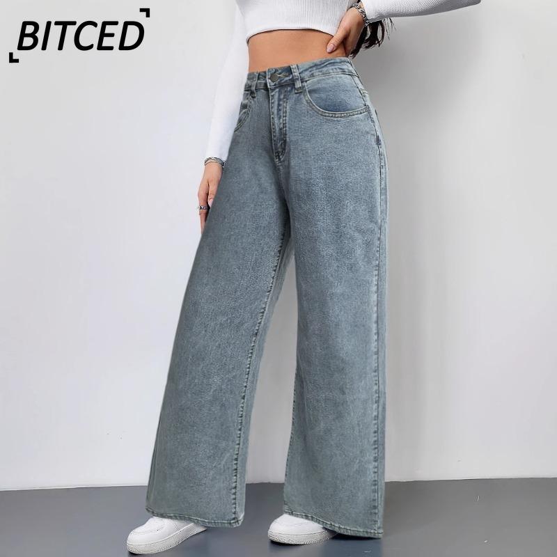 BITCED Женские модные повседневные однотонные брюки и капри с принтом