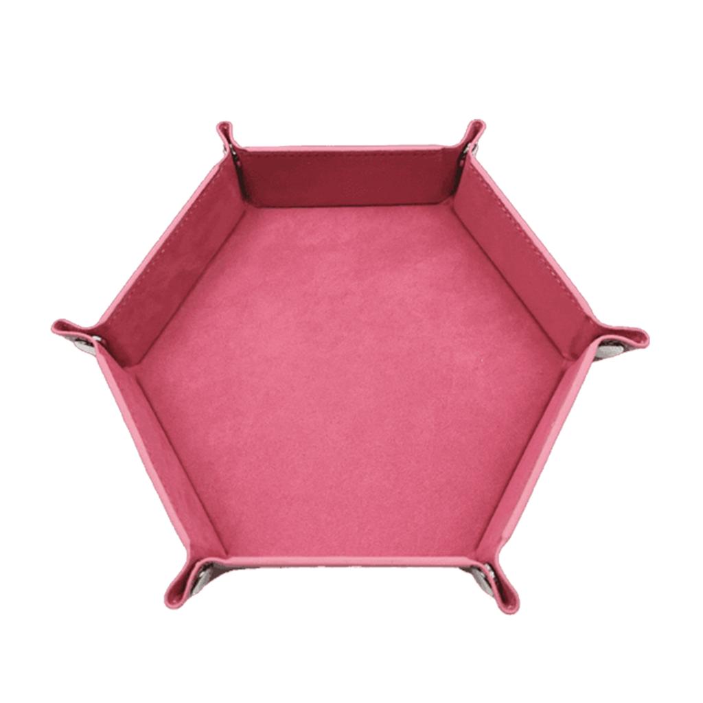 Dice Holder Storage Box Portable Folding Dice Tray Dice Rolling Tray Dice Coin Purse Holder for Home Bar Dice Games