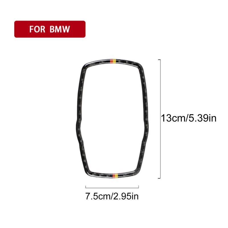 Автомобильная рамка из углеродного волокна для BMW, наклейки на кнопки Media, крышка ручки для F10 F20 F30 F34 F07 F25 F26 F15 F16 F-Best Interior