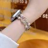 Ремешок для часов с бабочкой, клевером, сердцем и жемчугом для Huawei, Xiaomi, Apple Watch, iWatch