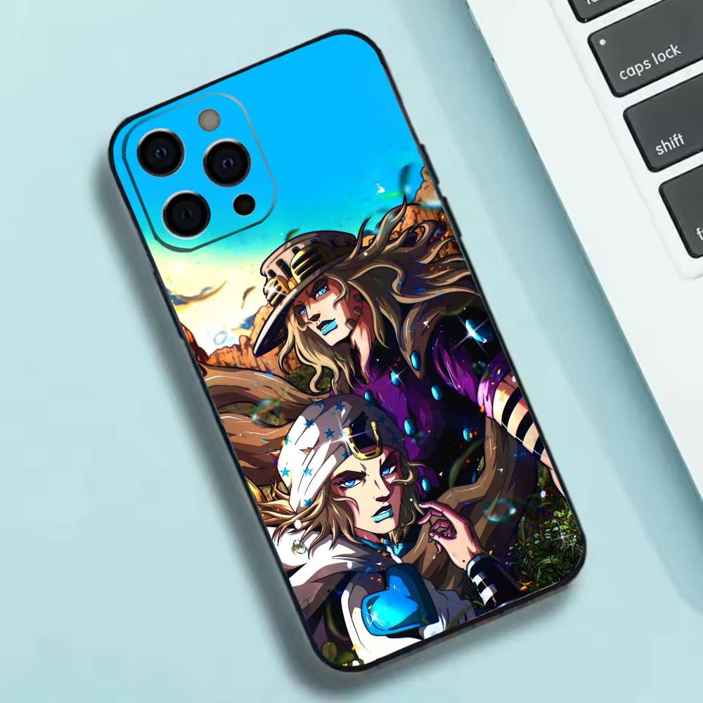 Чехол для телефона J-Johnny Joestar из J-Jojo, силиконовый, мягкий, для IPhone 17 16 15 14 13 12 11 X XR Plus Pro Max Plus