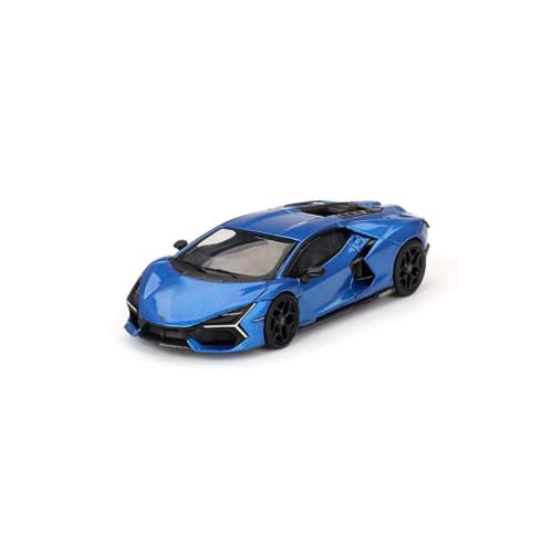 MINI GT 1/64 Lamborghini Revuelto Blu Eleos (Left-Hand Drive) Finished Product