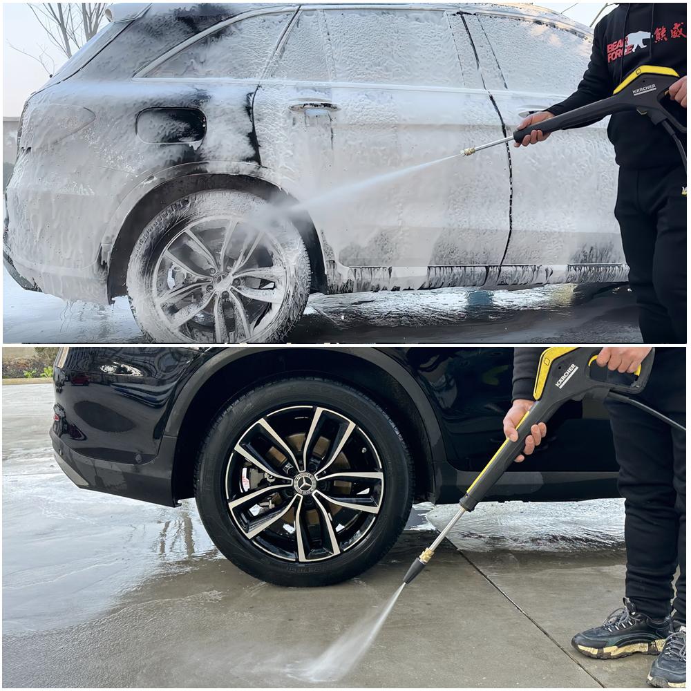 Распылительная насадка для мойки высокого давления, удлинительная насадка для мойки автомобиля с быстроразъемным соединением 1/4" для пистолета-распылителя мойки высокого давления