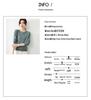 Hengyuanxiang Women's Pure Wool Round Neck Pullover Sweater