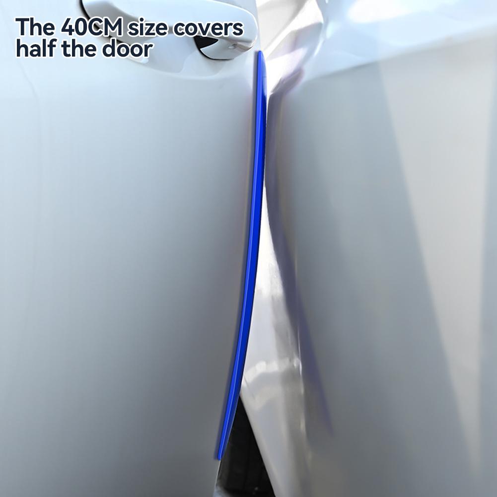 2 шт/4 шт 40 см автомобильный бампер дверь край колесо бровь зеркало заднего вида защита резиновый автомобильный протектор защита царапин наклейка отделочные полосы