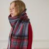 EGOIST [BLUE LABEL] Wool Blend Wide Check Muffler ER4OAM01