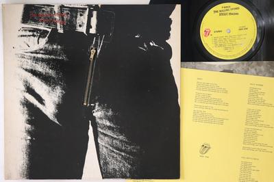 Виниловая пластинка ROLLING STONES  Sticky Fingers P8091S WARNER BROS 1971 Япония Рок Б/у