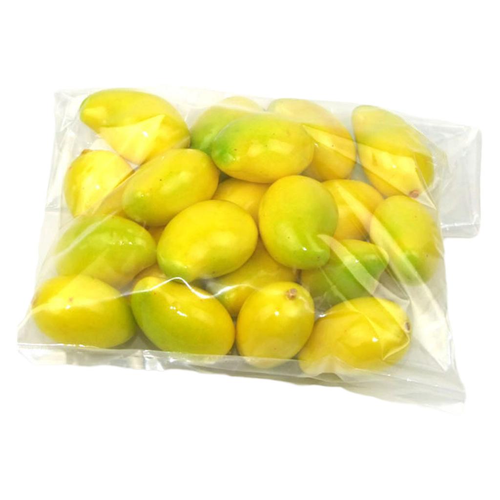 20pcs Simulation Artificial Fruit Lemon Orange for Restaurant Hotel Home Garden Wedding Kitchen Decoration Photo Props