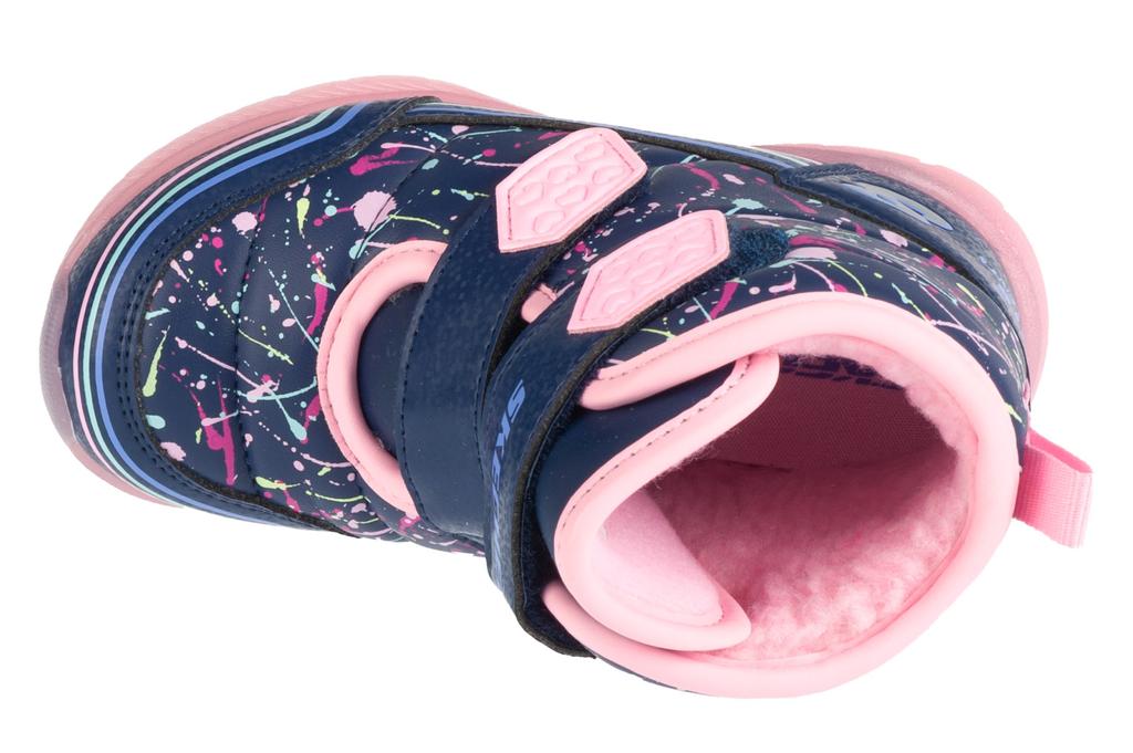 Skechers Illumi-Brights - Power Paint, для темно-синих ботинок для девочки