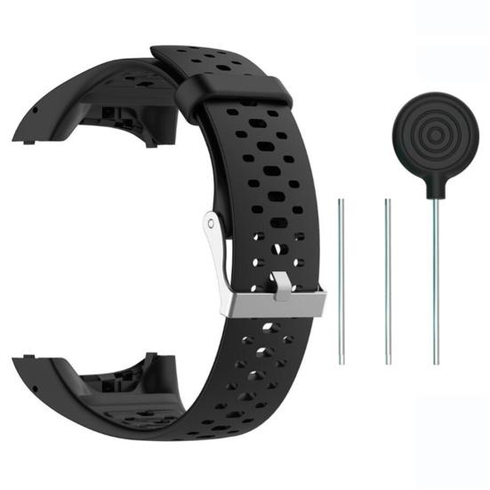 Replacement Silicone Watchband Wrist Strap for Polar M430 M400 Running Watch