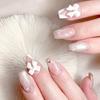 30Pcs Nail Art Decoration Wear Resistant Remove Easily DIY 3D Bowknot Nail Art Butterfly Decoration Parts for Salon