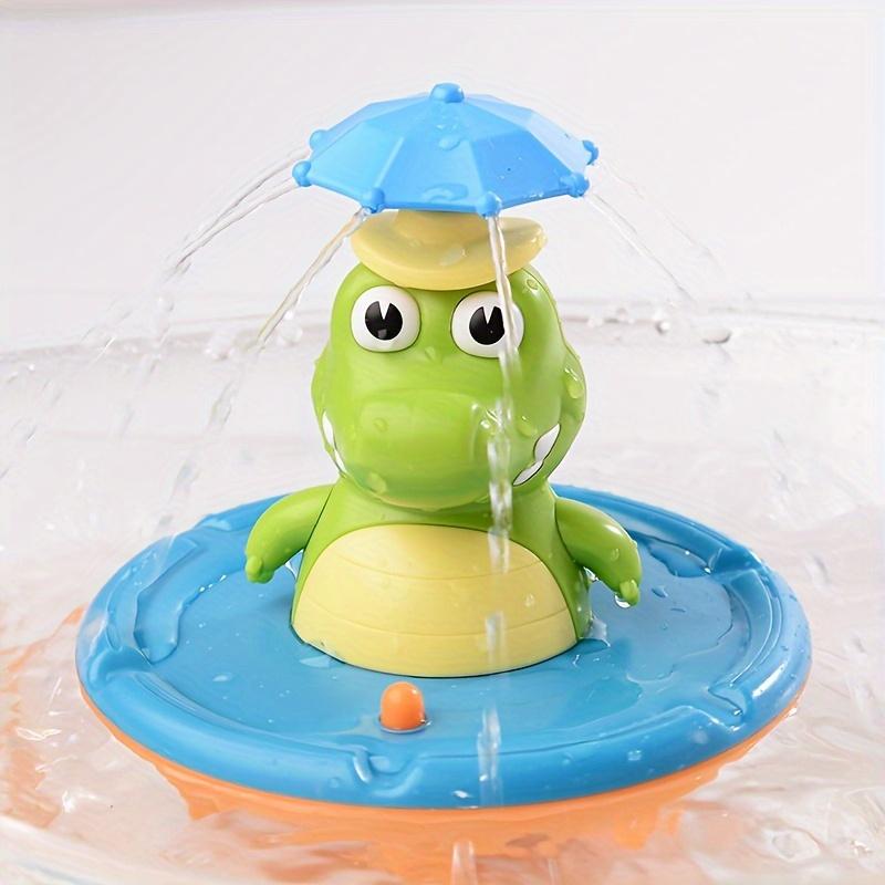 Crocodile Bath Toy for Youngsters Splash Water Spray Play Set with Multiple Accessories, Best Gift for Birthday Pool Party,Battery Not Included