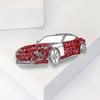 Ретро персонализированная брошь в виде автомобиля из сплава со стразами креативный тренд мужской и женский костюм кардиган корсаж ювелирные изделия булавка